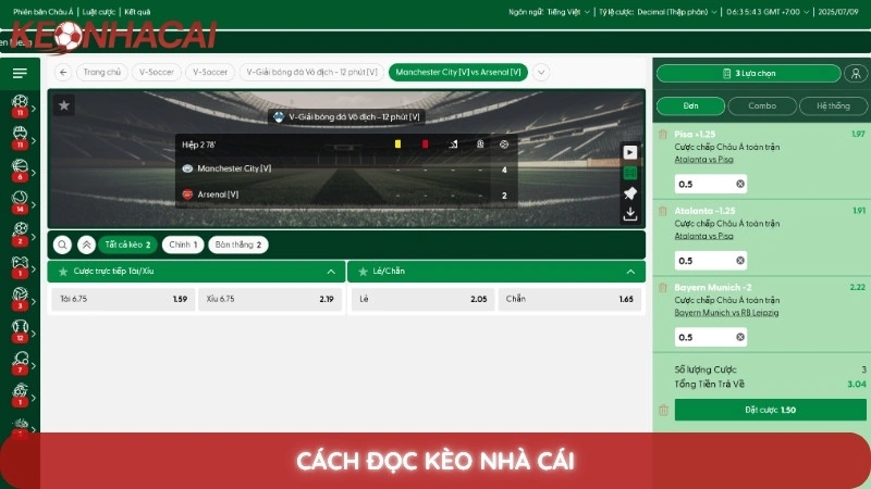Cách đọc kèo nhà cái chuẩn xác nhất chỉ trong 5 phút 1 Cách Đọc Kèo Nhà Cái